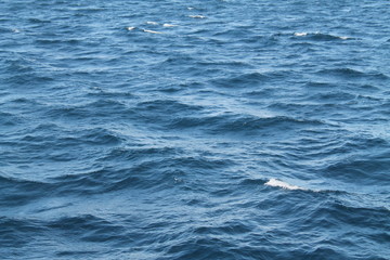 Naklejka na ściany i meble Deep blue ocean photo image