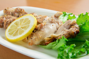 鶏肉のハーブ塩グリル焼き