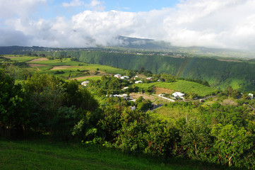 La Réunion - Saint-Joseph, de Bésave vers Grand-Coude - obrazy, fototapety, plakaty