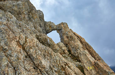 Dragon's window in Romania
