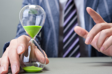 砂時計とビジネス
