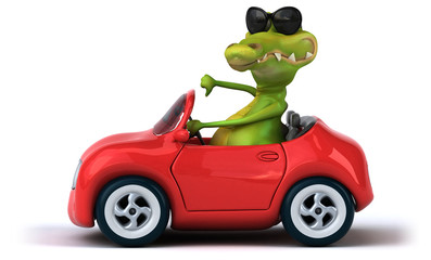 Fun crocodile