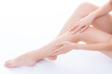 美しい脚の女性