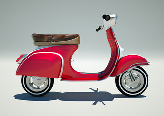 Obraz premium мопед