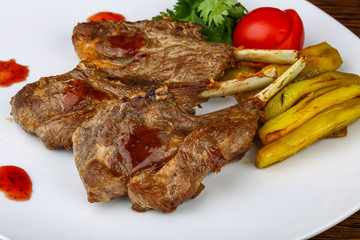 Lamb chops