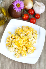 Scrambled eggs