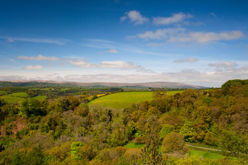 View of the landscape from Castle Drogo