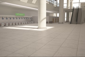 Obraz premium Airport terminal