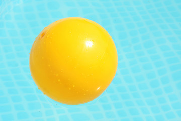 Ball in pool