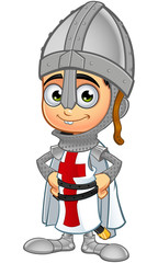 St. George Boy Knight Character
