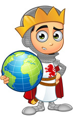 St. George Boy King Character