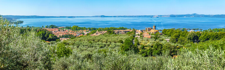 Fototapeta premium Lake Bolsena, province of Viterbo, Lazio, Italy