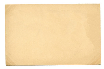 Close up Brown postcard Paper Texture