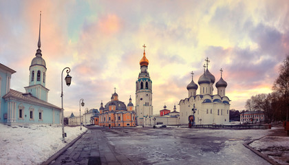 Fototapeta na wymiar Orthodox church cathedral religion concept