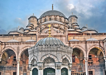 Fototapeta na wymiar New Mosque (Yeni Cami), Istanbul