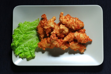 beer snacks served in the restaurant