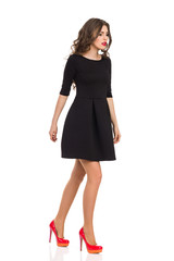 Fototapeta premium Elegance Woman Walking