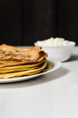 homemade pancakes