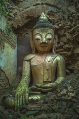 Templo de Buda destruido