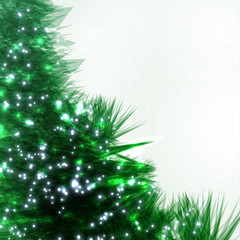Abstract Christmas tree