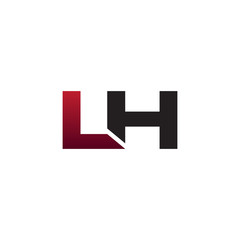 Modern Initial Logo LH