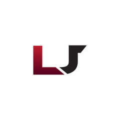 Modern Initial Logo LJ