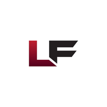 Modern Initial Logo LF
