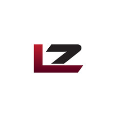 Modern Initial Logo LZ