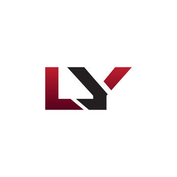 Modern Initial Logo LY