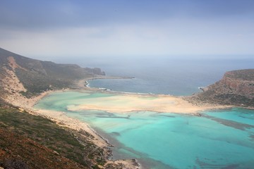 Obraz premium Krajobraz Krety - Laguna Balos