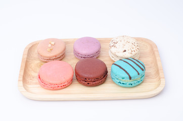 colorful macarons