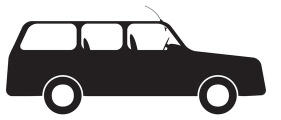 Estate Car Silhouette