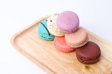 colorful macarons