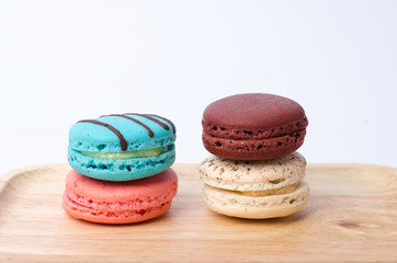 colorful macarons