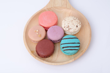colorful macarons