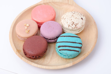 colorful macarons