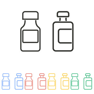 Medicine bottle  icon