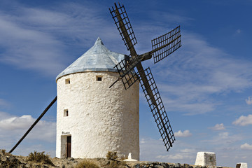 Windmills in Spain, La Mancha, famous Don Quijote location