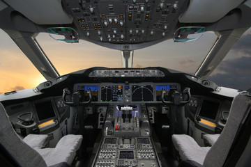 Boing 787 Dreamliner, Cockpit
