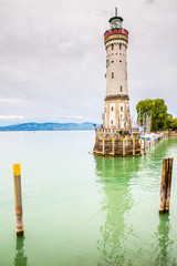 View of Lighthouse-Lindau,Lake Constance,Germany