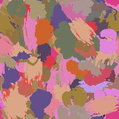 Seamless pattern with watercolor