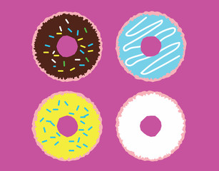 Colorful Donuts