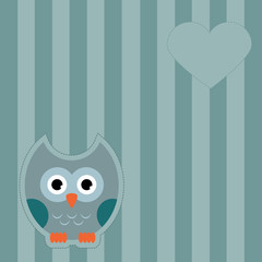 Eulen - Vektor Grafik