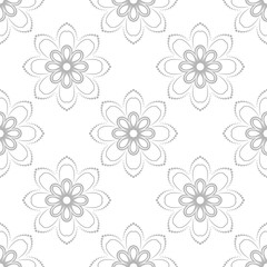 Floral Fine Seamless  Pattern