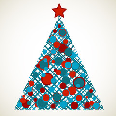 Stylized Christmas tree