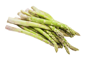 Fresh green asparagus