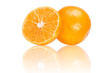 One and half oranges