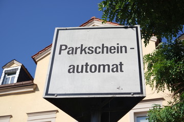 Obraz premium Parkscheinautomat