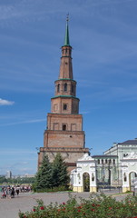 Suyumbike tower 1650, the Kazan kremlin, Russia.