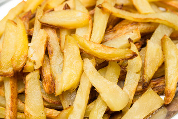 Potato roast closeup 
